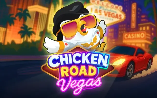 Chicken Road Vegas, variante du jeu crash d'InOut Games